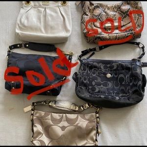 Coach purse bundle